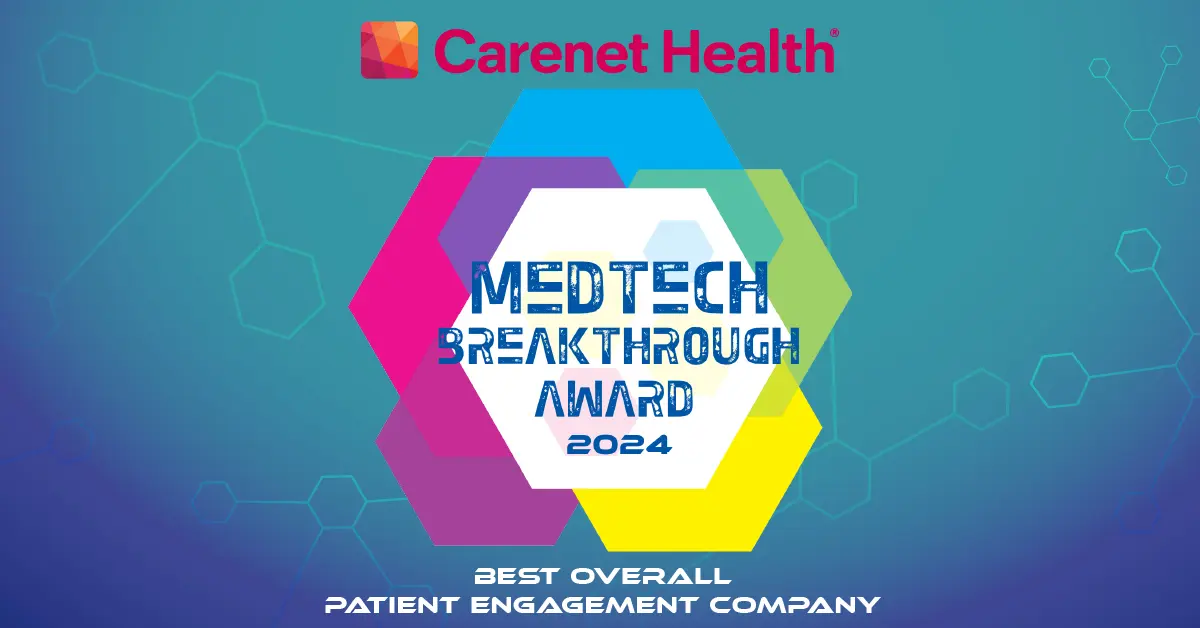 Carenet Named “Best Overall Patient Engagement Company” in 2024 MedTech Breakthrough Awards Program